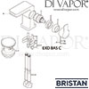Bristan Exodus Basin Mixer Clicker Tap Spares